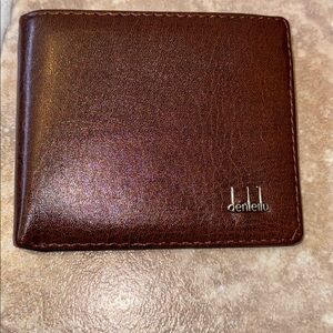 Brown Leather Wallet bill Fold for man.Very nice.good gift